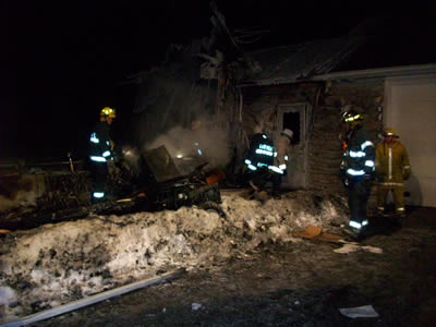 2011: House Fire - February 10, 2011